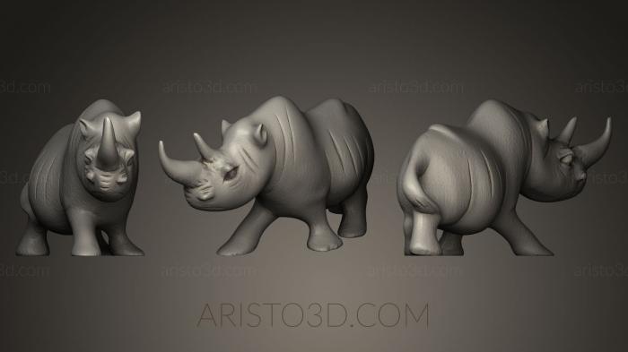 Animal figurines (STKJ_0421) 3D model for CNC machine